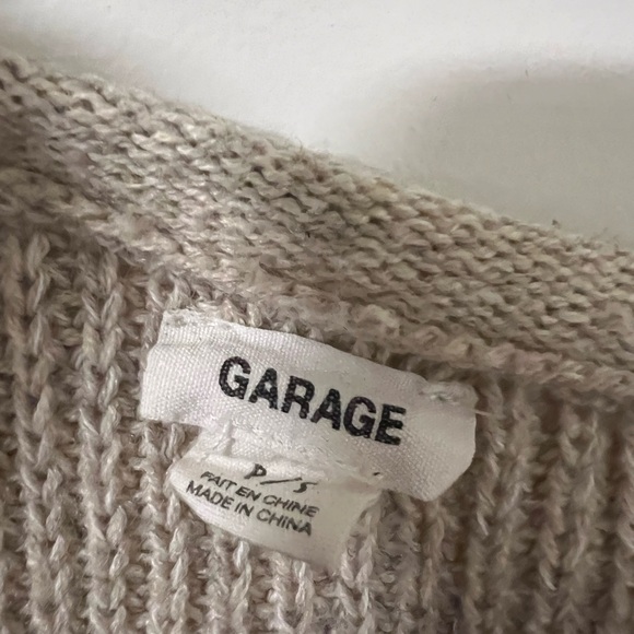 Garage cropped sweater - Picture 3 of 3